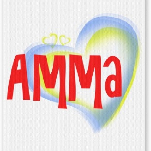PosterGuy Amma Pink Typography Mousepad