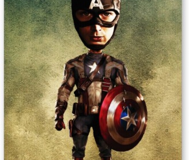 PosterGuy Captain America Avengers Inspired Movie Mousepad