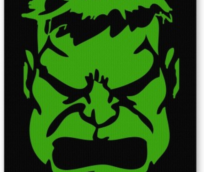 PosterGuy Hulk Inspired Fan Art Typography Mousepad