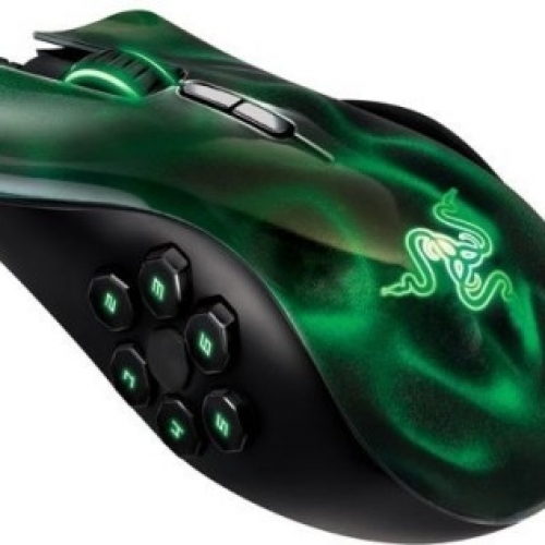 Razer Razer Naga Hex ? Expert MOBA/Action-RPG Laser Gaming Mouse RZ01-00750100-R3M1 Wired Optical Mouse Gaming Mouse