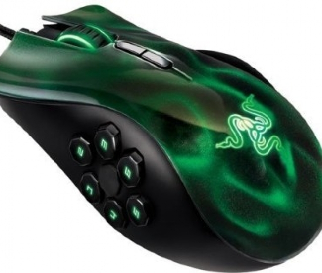 Razer Razer Naga Hex ? Expert MOBA/Action-RPG Laser Gaming Mouse RZ01-00750100-R3M1 Wired Optical Mouse Gaming Mouse