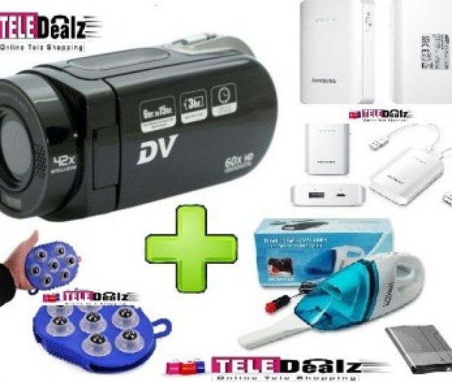 Teledealz H.264 Brand HD Video Handy Camera HD 90 Body Camcorder Camera