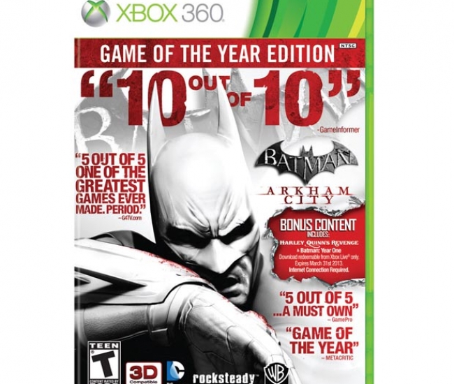Batman Arkham City (Game of the Year Edition) Xbox 360