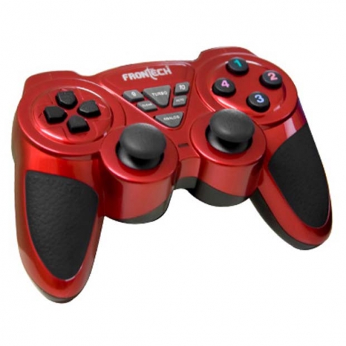 Frontech Jil-1731 Gaming Pad /joystick - Red