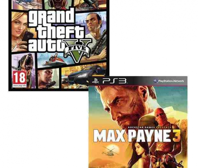 GTA V PS3 & Max Payne 3 PS3