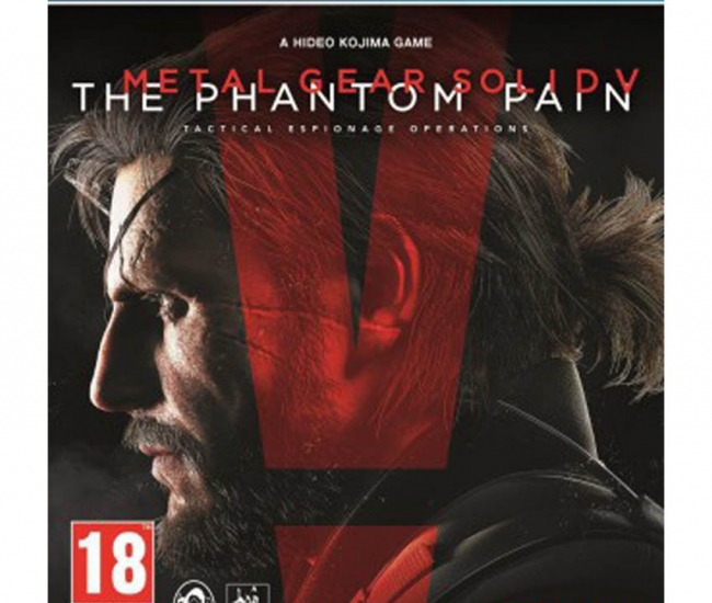 Konami Metal Gear Gaming Titles For Ps4 - Black And Red