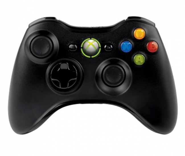 Microsoft Xbox 360 wireless controller for PC with USB receiver