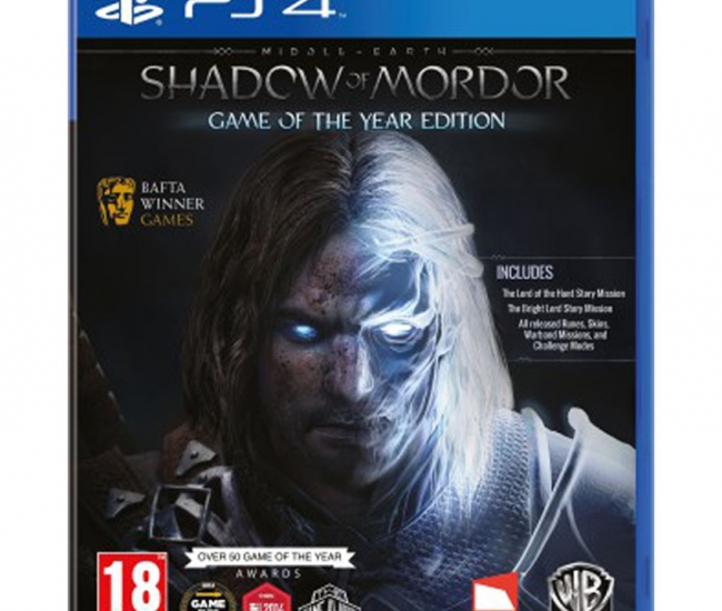 Middle-earth: Shadow Of Mordor Ps4 - Game Of The Year Edition