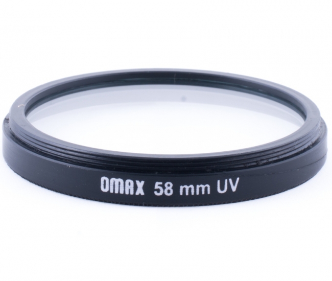 Omax 58mm Uv Ultraviolet Lens Protection Filter