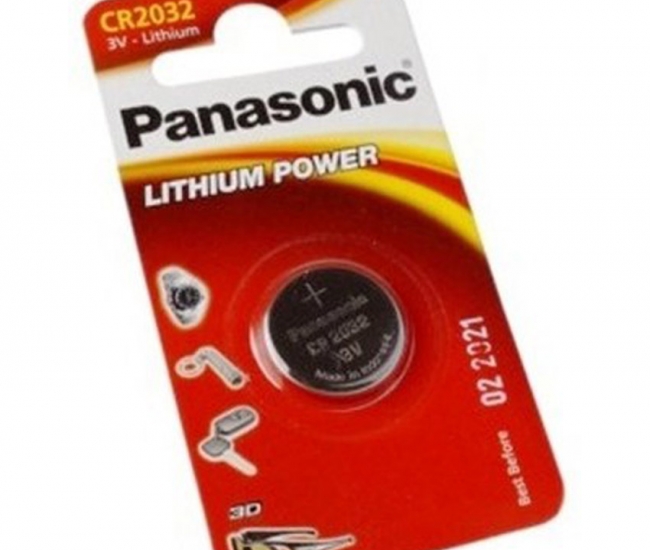 Panasonic Cr2032 Non Rechargeable Li-ion Battery