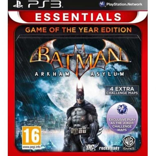 Batman: Arkham Asylum (Game Of The Year Edition) Essentials PS3