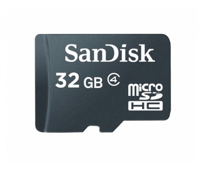 Sandisk Microsdhc 32gb Flash Memory Card, Black, Sdsdqm-032g-b35 (retail Packaging)