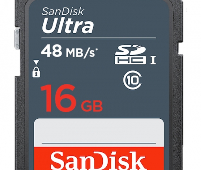 Sandisk Ultra Sdhc Class 10 16 Gb Camera Memory Card