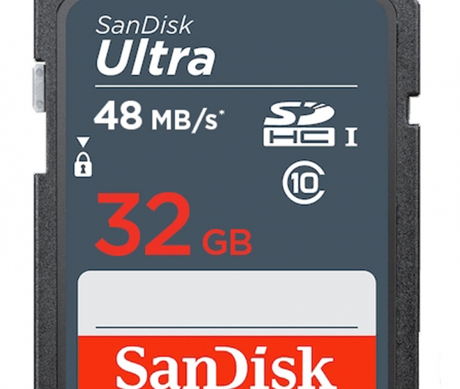 Sandisk Ultra Sdhc Class 10 32 Gb Camera Memory Card