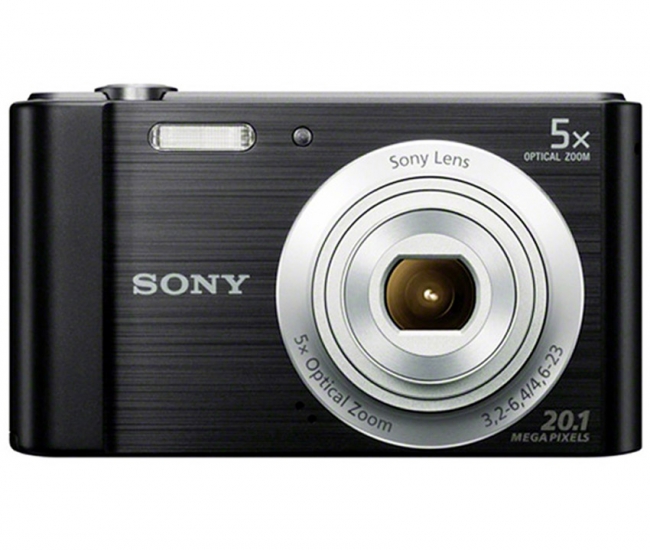 Sony  Cyber-shot 20.1MP DSC-W800/S Digital Camera  (Black)