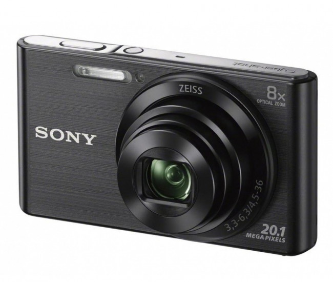 Sony CyberShot DSC W830 20.1MP Point & Shoot Digital Camera (Black)