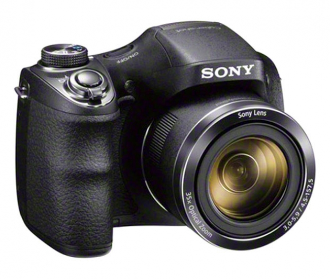 Sony Cybershot DSC-H300 20.1MP Point & Shoot Digital Camera (Black)