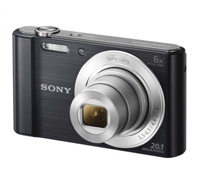 Sony CyberShot W810 20.1MP Point & Shoot Digital Camera (Black)