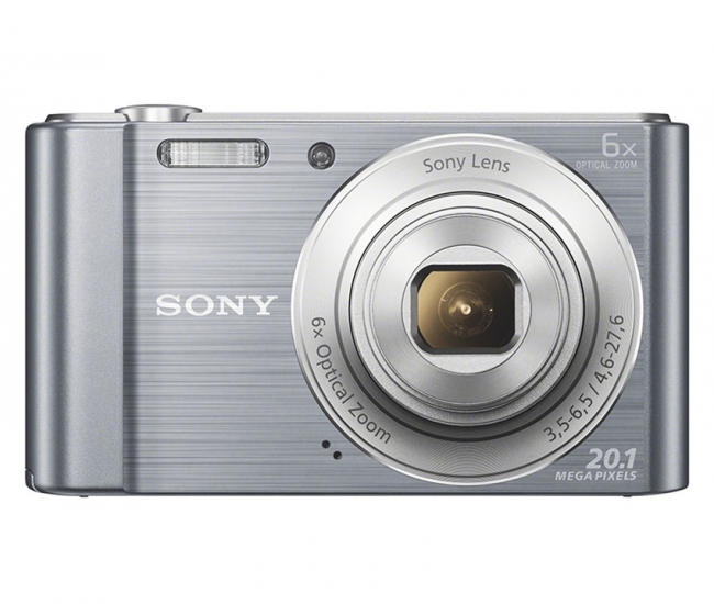 Sony CyberShot W810 20.1MP Point & Shoot Digital Camera (Silver)