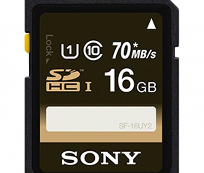 Sony Sf-16uy2 16 Gb Sdhc Class 10 Memory Card