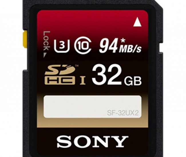 Sony Sf-32ux2 32 Gb Sdhc Class 10 Memory Card