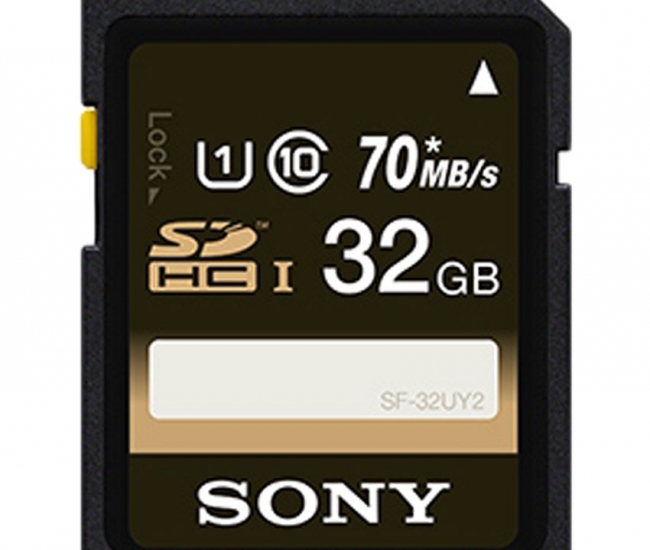 Sony Sf-32uy2 32 Gb Sdhc Class 10 Memory Card