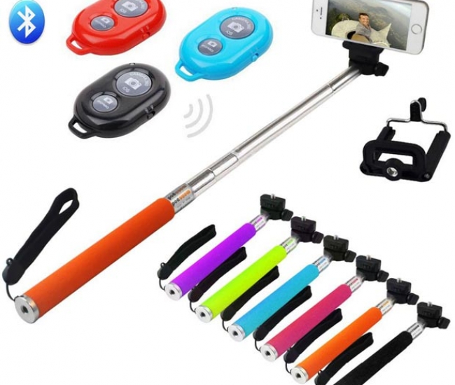Your Choice Selfie Stick With Bluetooth Remort
