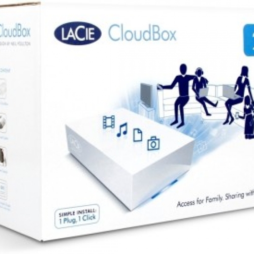 LaCie CloudBox 2 TB External Hard Disk Drive