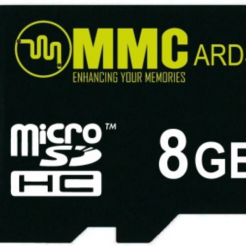 MMC 8 GB MicroSDHC Class 10  Memory Card