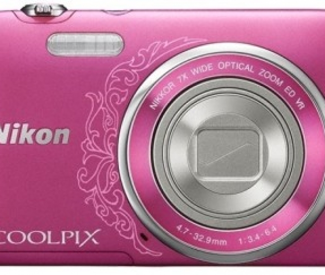 Nikon Coolpix S3500 Point & Shoot Camera