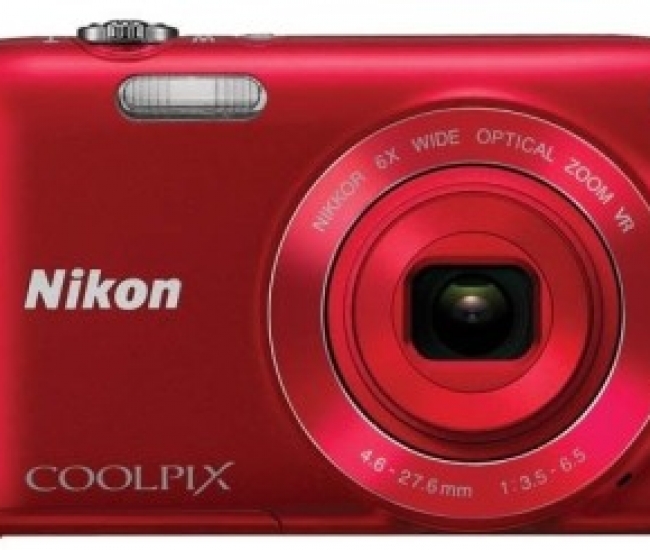 Nikon Coolpix S3300 Point & Shoot Camera