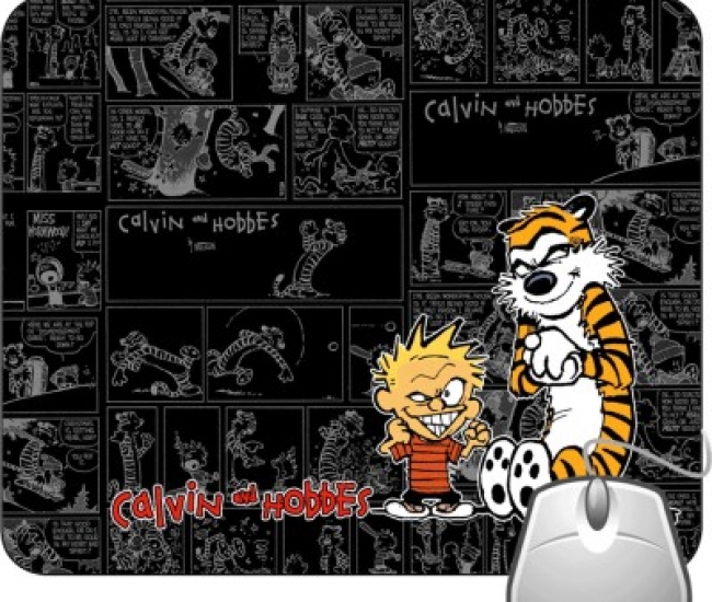 Pinaki Calvin and Hobbes Mousepad