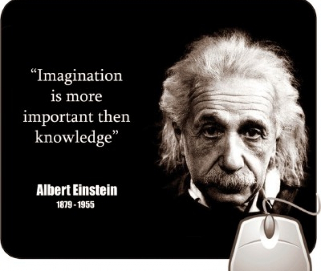Pinaki Imagination Einstein Mousepad