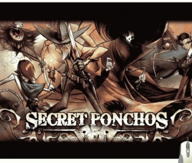 Pinaki Secret Ponchos Gaming Mousepad