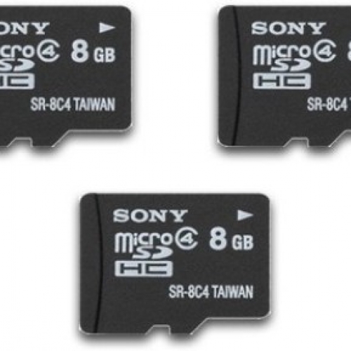Sony 8 GB MicroSD Card Class 4  Memory Card