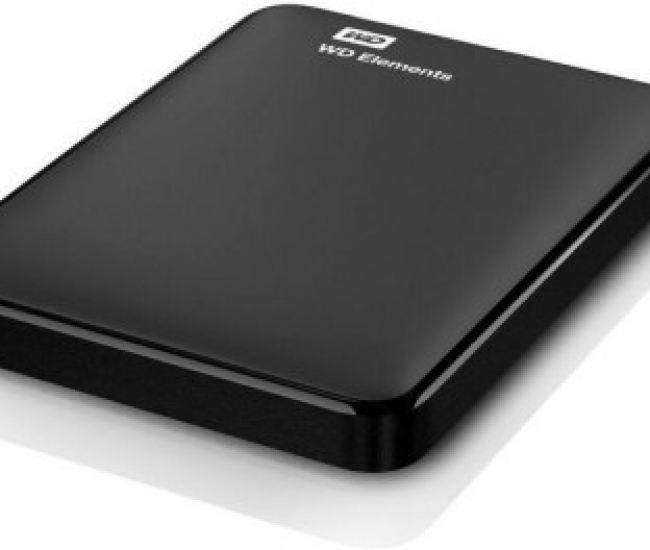 WD 1 TB Wired External Hard Disk Drive