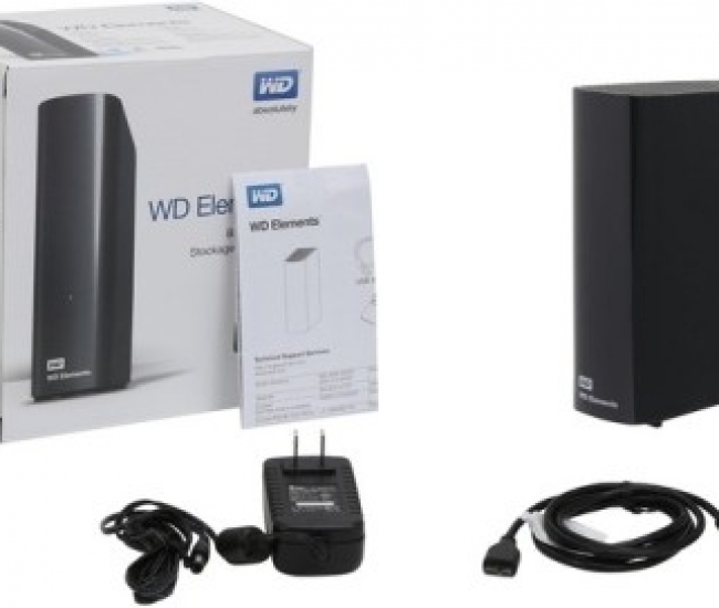 WD WD Elements Basic Storage Stockage Simplement 3 TB Wired External Hard Disk Drive