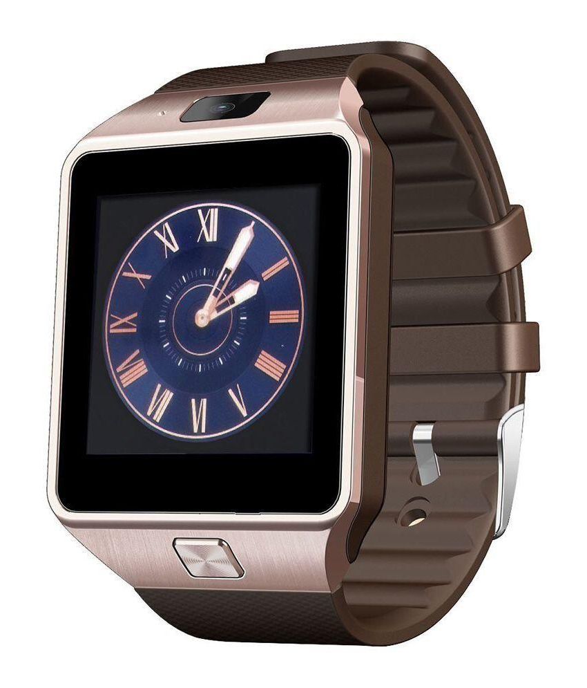 Bingo T30 Gold Bluetooth/sim Smartwatch Mobile Phone Watch For Men/women