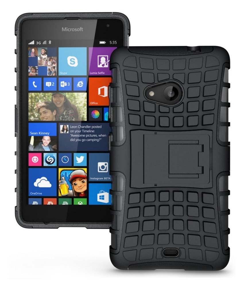 Noise Back Cover For Microsoft Lumia 535 - Black