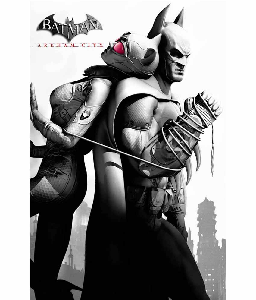 Da Vinci Posters Batman Arkham City 24x36 Inch Large Poster