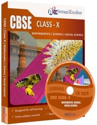 Average2excellent Class 10 Combo Pack (Mathematics, Science, Social Science)