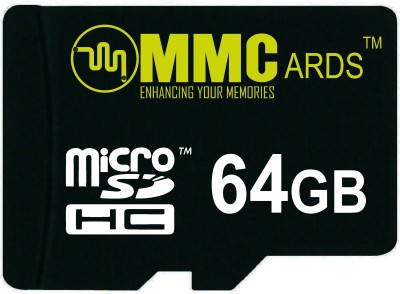 MMC 64 GB MicroSDHC Class 10  Memory Card