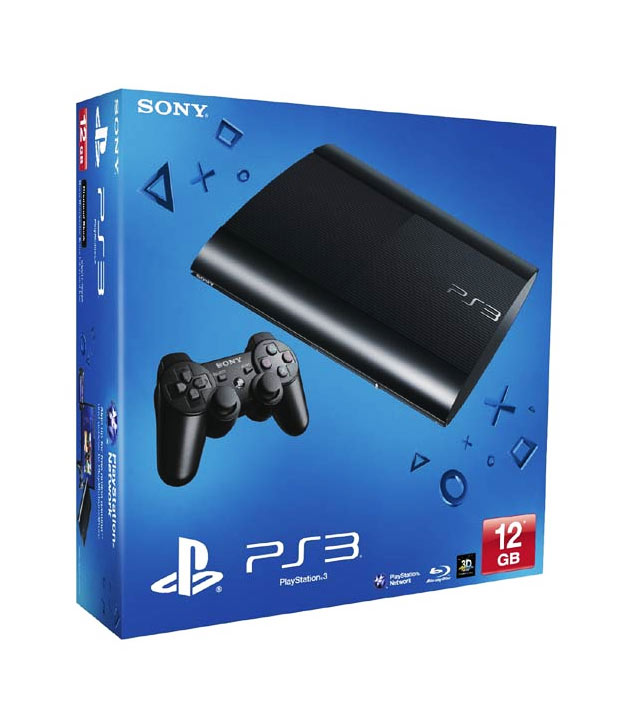 Sony Playstation 3 Slim 12 GB (Black)