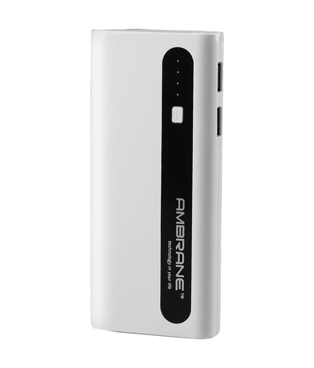 Ambrane 13000mah Powerbank - White And Black