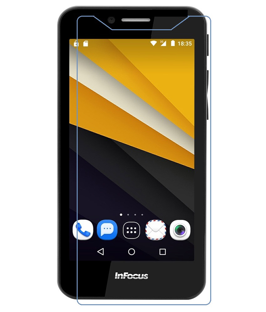 Blaze Tempered Glass Screen Guard For Infocus M260