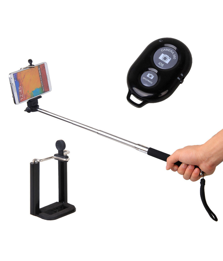 Cellphonez Universal Mobile Monopod & Bluetooth Remote Shutter