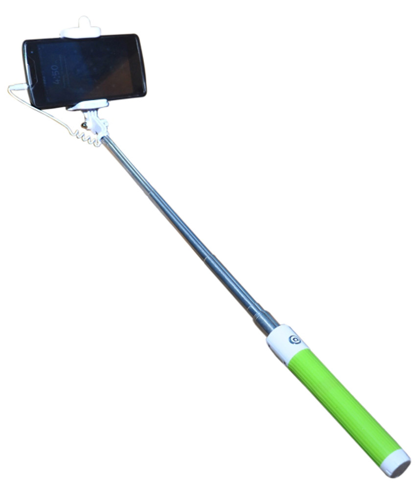 Dharma Selfie Green Wireless Selfie Stick
