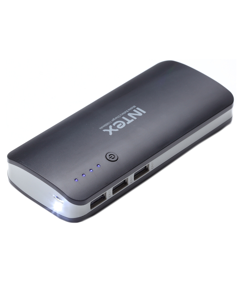 Intex It-pb11k 11000 Mah Power Bank - Black