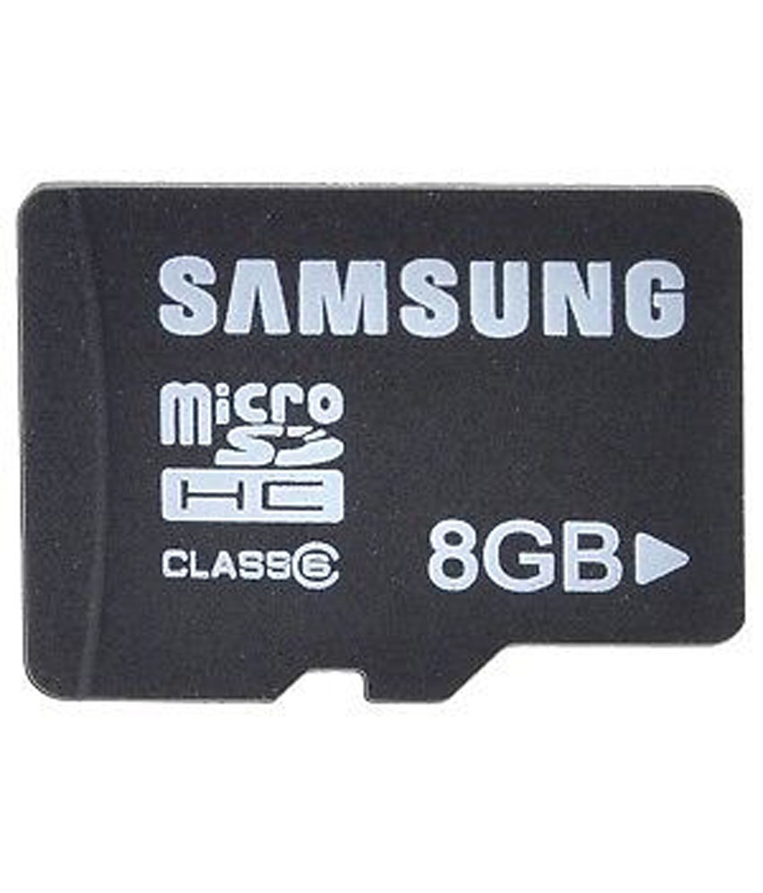 Samsung 8 Gb Micro Sd Memory Card Class 6 - Upto 24mb/s Transfer Speed