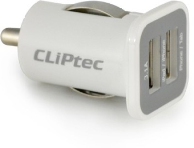 Cliptec 1.0 amp, 2.1 amp Car Charger